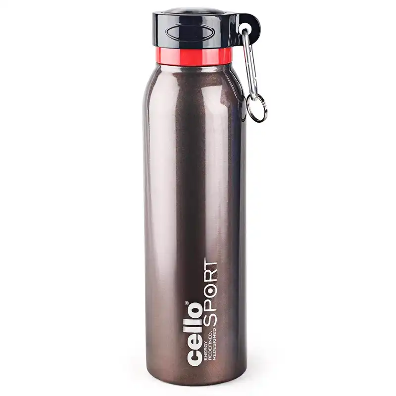 stainless steel sports water bottle